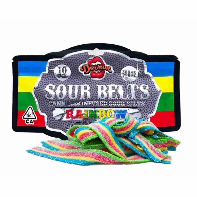 Devour Sour Belts 3000mg