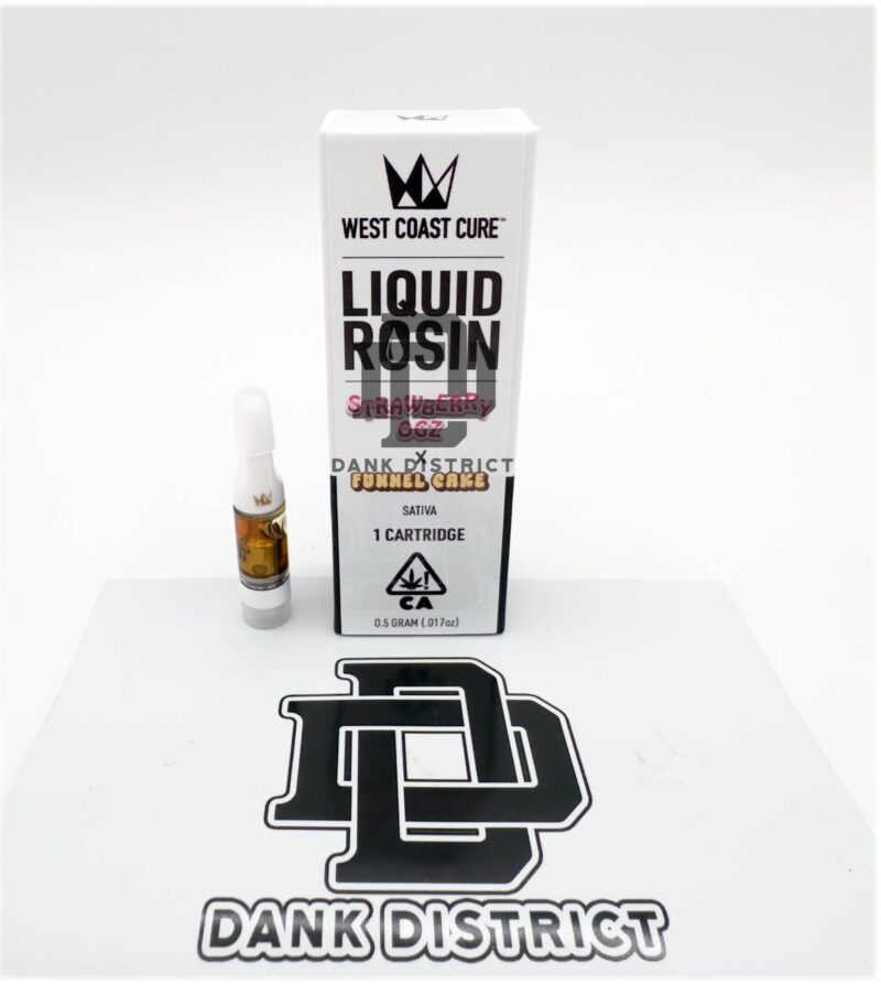 West Coast Cure LIVE ROSIN - 0.5g 510 Cartridge – Sativa